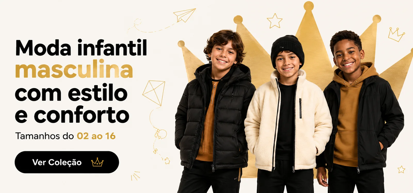 Moda infantil masculina Griffes Kids 013